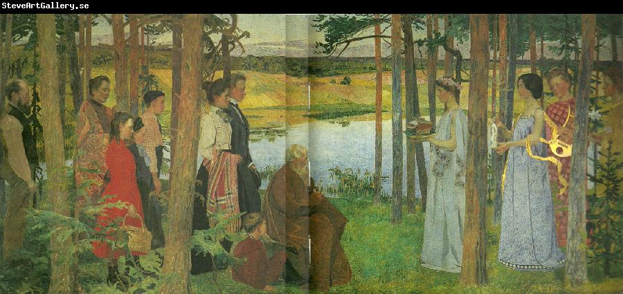 Carl Wilhelmson en allegori